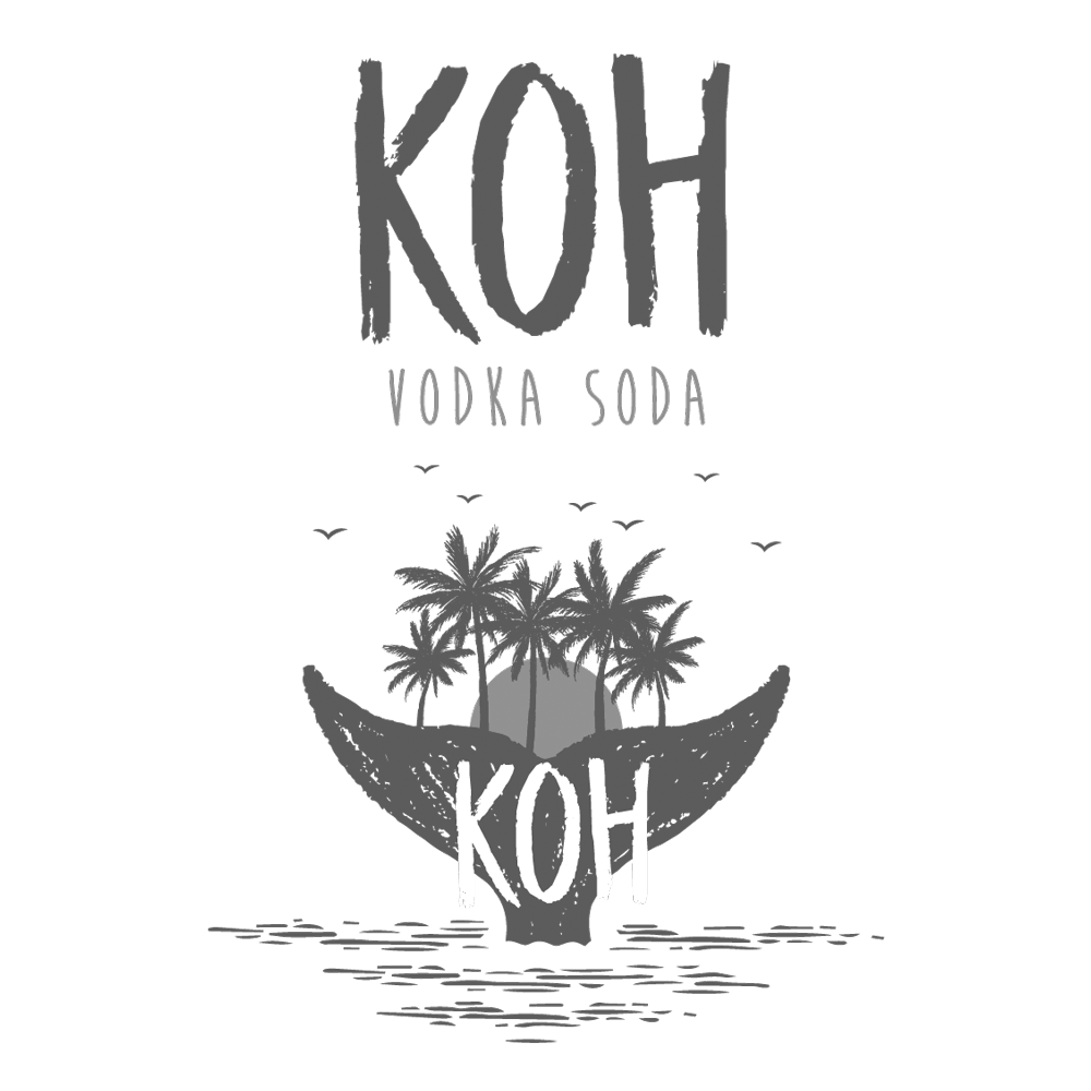 Koh Vodka logo design image designed by Dynamic Local