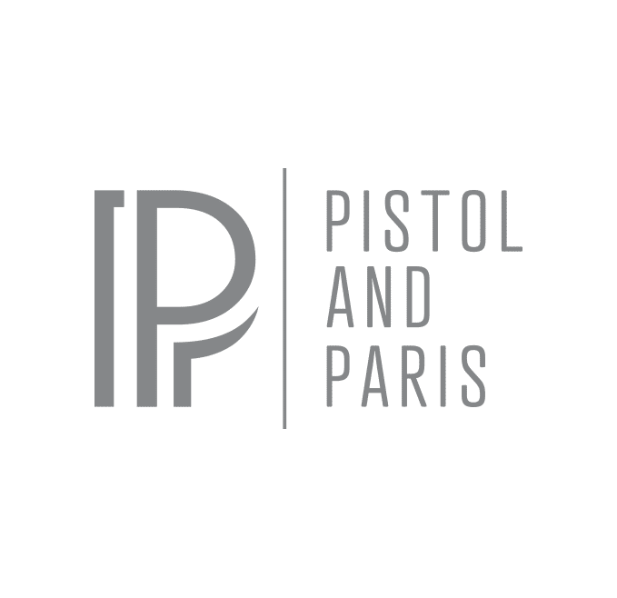 pistol and paris logo designed by Dynamic Local