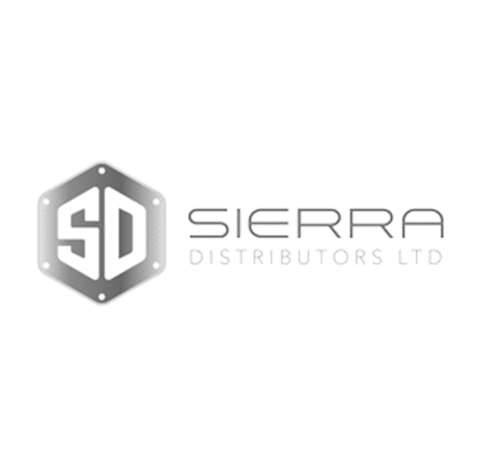 Sierra Distributors logo by Dynamic Local